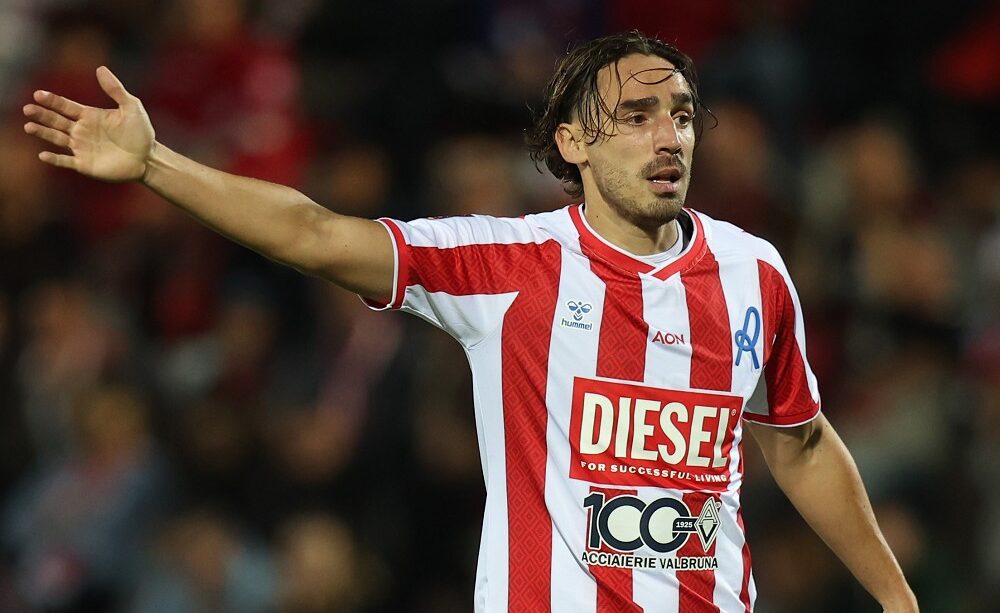 Alessandro Capello: un tiro che ha impegnato il portiere