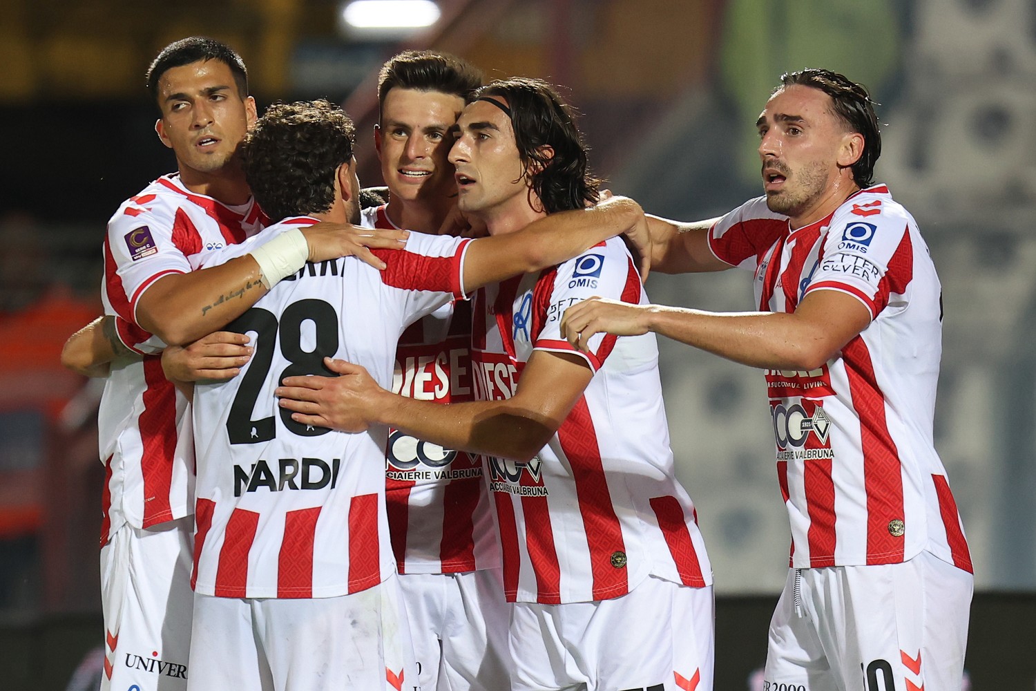 Vicenza esultanza gol