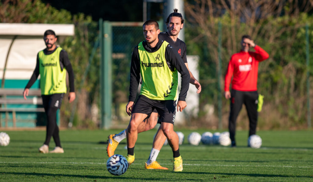 allenamenti brescia-vicenza