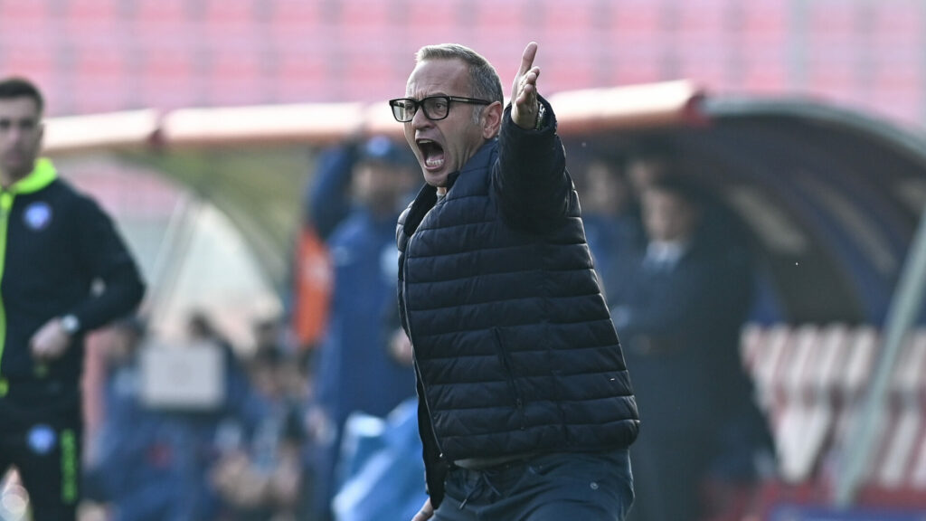 Fabio Gallo non troppo soddisfatto della gara di Novara