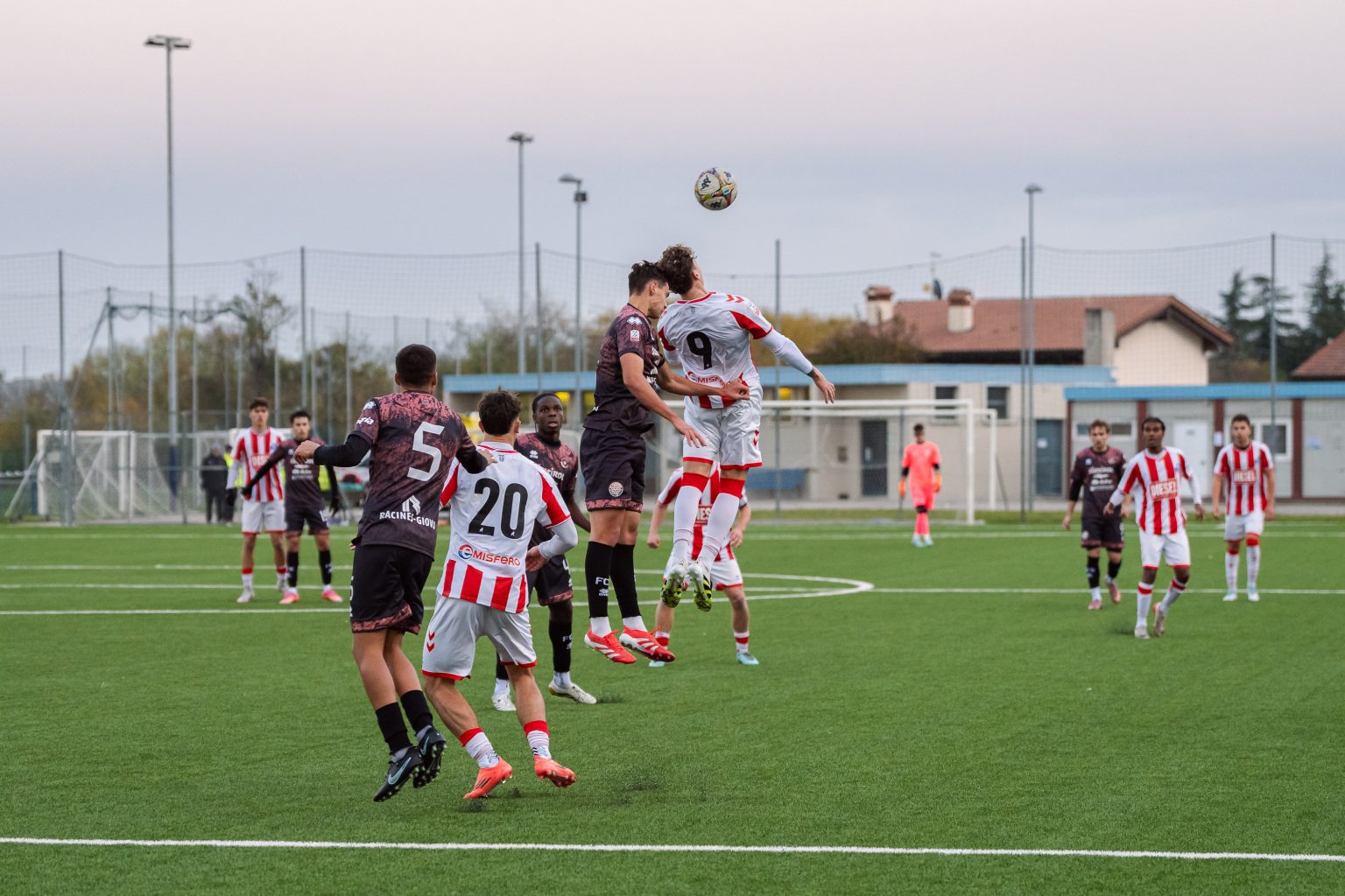 Giovani del Vicenza in azione