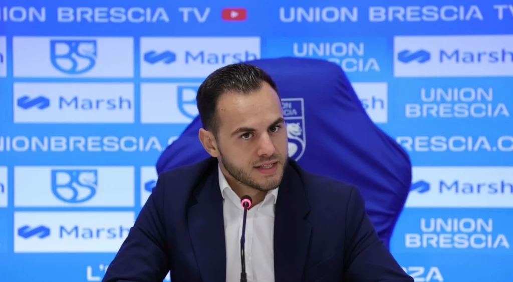 Il ds del Brescia Andrea Ferretti