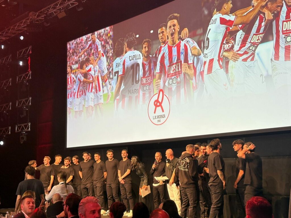 Fabio Gallo con la squadra