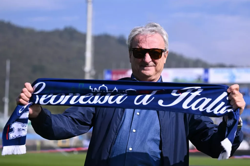 Giuseppe Pasini patron dell'Union Brescia