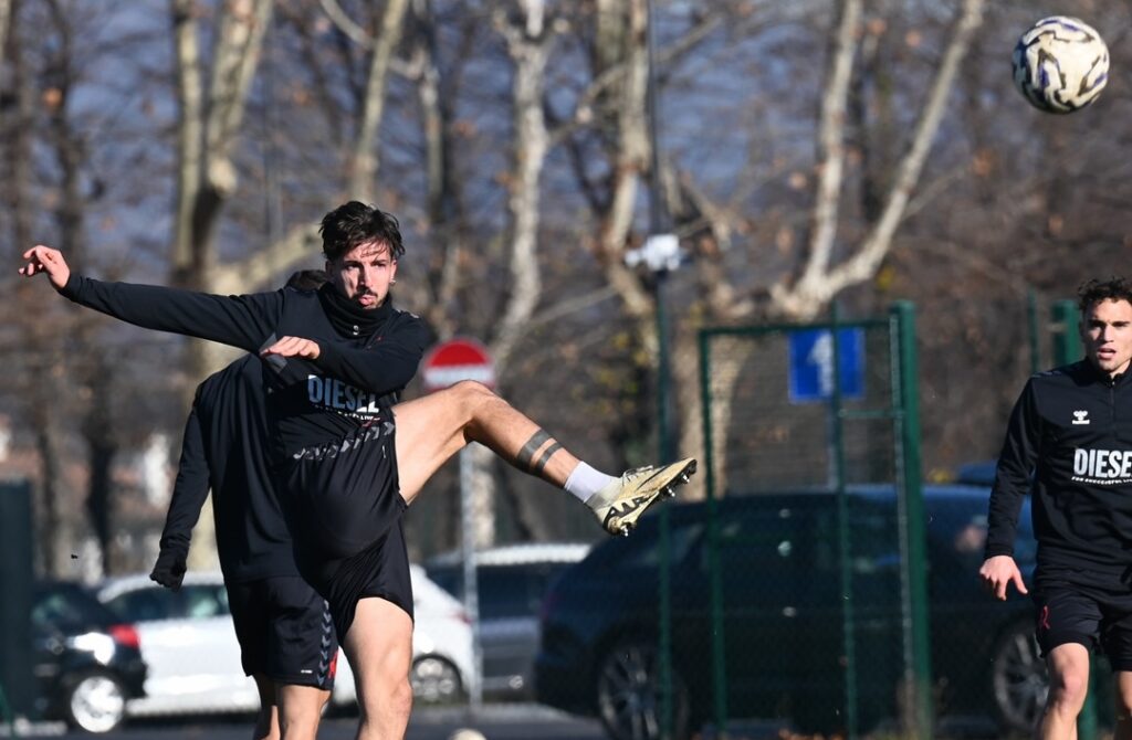 Ultimo allenamento del 2025 del Vicenza