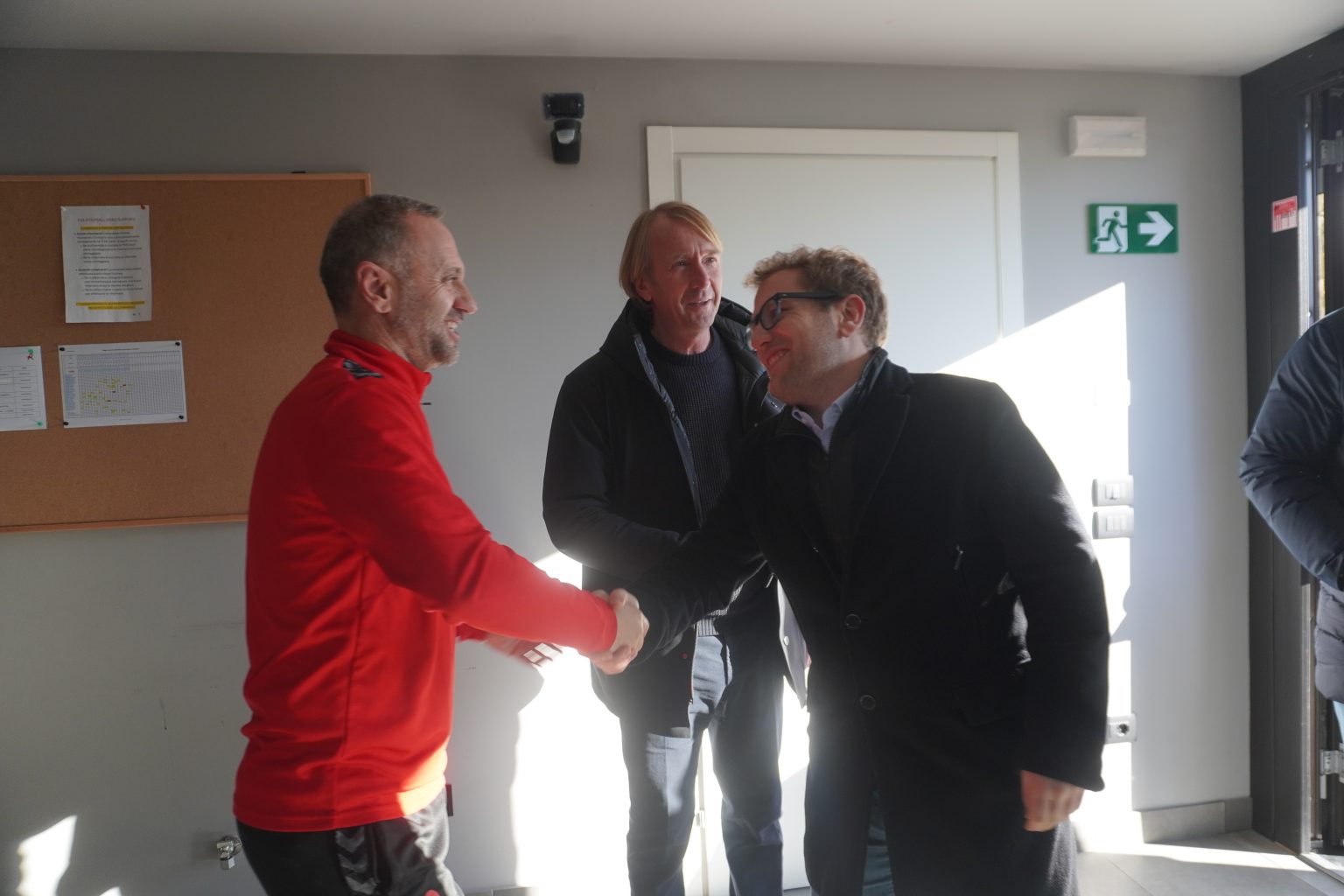 Visita del Comune e del tifo del Vicenza