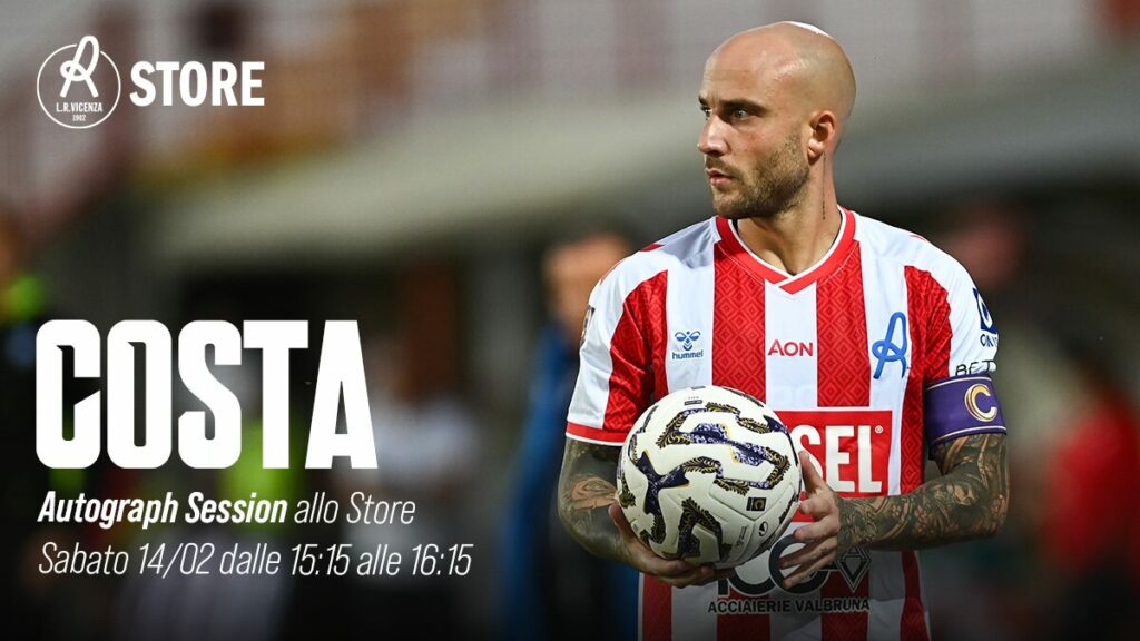 capitano del Vicenza Costa