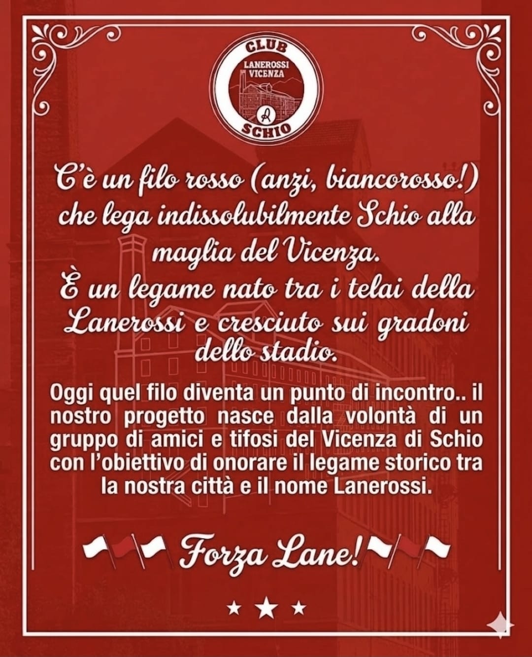 Manifesto Lanerossi Vicenza Schio 