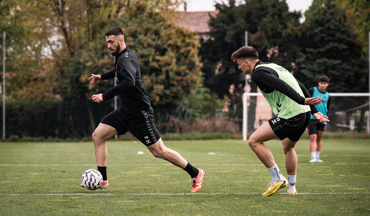 Biancorossi al lavoro allo Sporting55