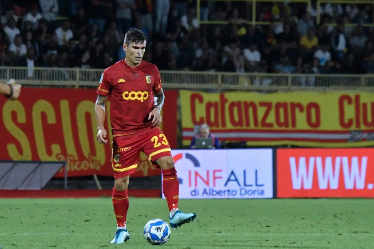 L'ex Nicolò Brighenti